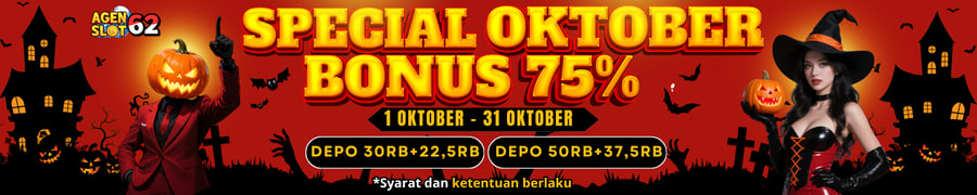 bonus oktober 75% AGenSLot62